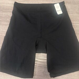 Bnwt Understance Pima cotton Women's Black bike Shorts
